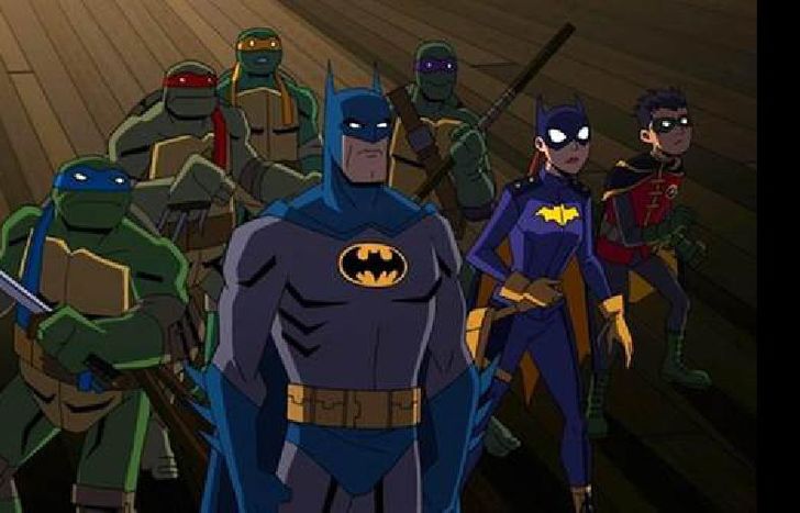 Crossover entre Batman y Las Tortugas Ninja.