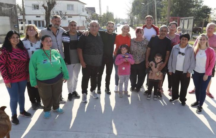 Se hicieron un total de 800 metros lineales de obra hidráulica y pavimentación.