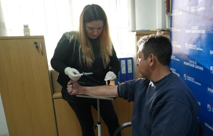 Operativo de documentación sanitaria en la empresa Revigal.