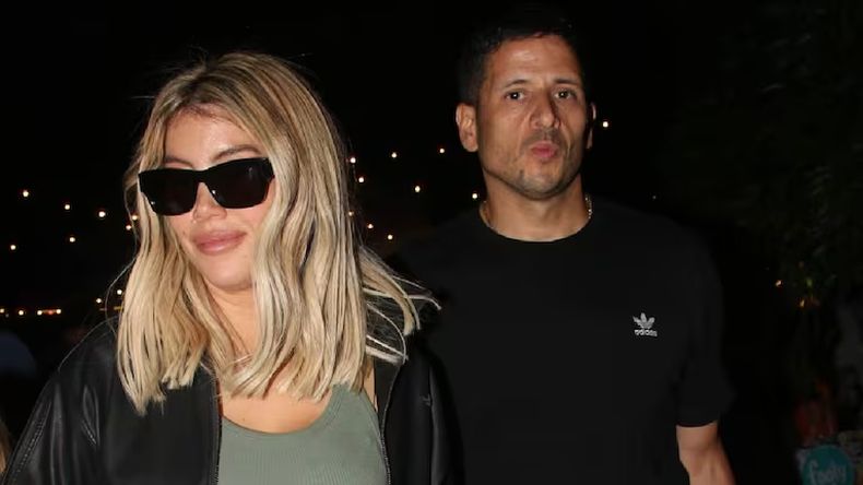 Wanda Nara y Martín Migueles. 