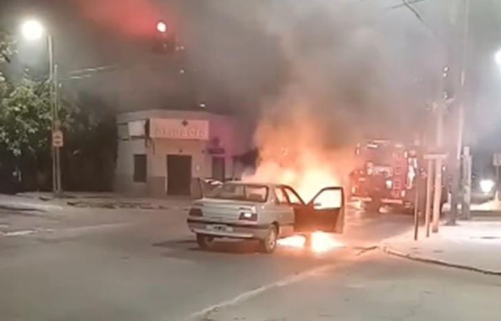 El incendio ocurrió en la noche del martes.