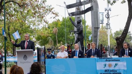 Alberto dio un contundente mensaje sobre Malvinas.