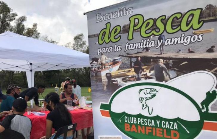 Se realizó la primera jornada del taller de pesca.