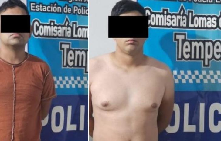 Los sospechosos arrestados tienen 23 y 25 años.