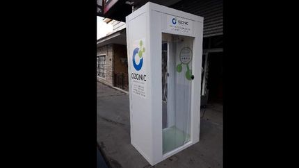 Tras treinta segundos, se puede salir del lugar totalmente desinfectado.