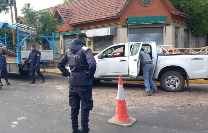 El accidente ocurrió en Boquerón y Molina Arrotea.