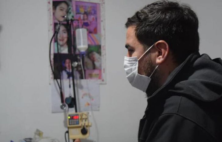 Stefanizzi y Ortega Soler visitaron a usuarios que se vacunaron.