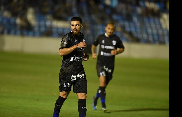 Cerutti anotó dos goles en los últimos dos encuentros del Celeste.
