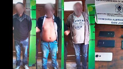 almirante brown: desbaratan una banda que cometia entraderas