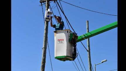 colocan mas alarmas comunitarias en los barrios de lomas
