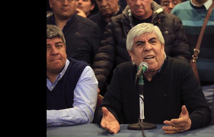 Moyano negó que haya sectores que quieran desestabilizar al Gobierno.