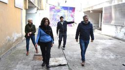 Autoridades provinciales y locales supervisaron los trabajos.