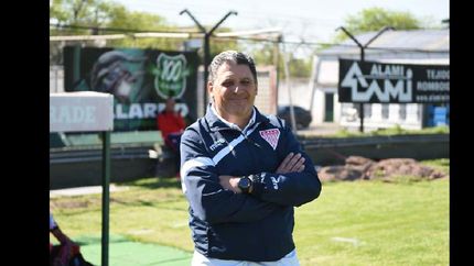 Aníobal Biggeri probó nuevo sistema táctico en el amistoso y quedó muy conforme.