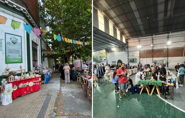 La entrada a ambas ferias de emprendedores es abierta y gratuita para los vecinos.