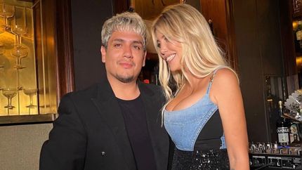 Kennys Palacios y Wanda Nara. Kennys Palacios y Wanda Nara.