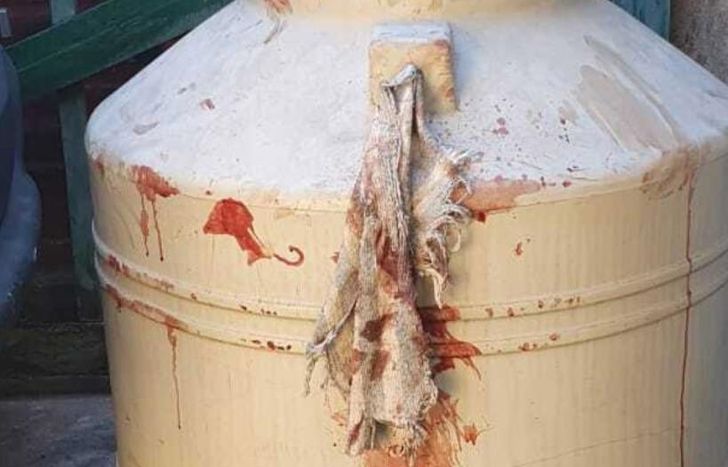 El cuerpo fue hallado dentro de un tanque de agua.