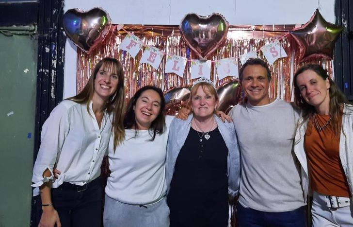 Fue lindo poder hacer algo por ella cuando Delia hizo tanto por mí, dijo Sergio.