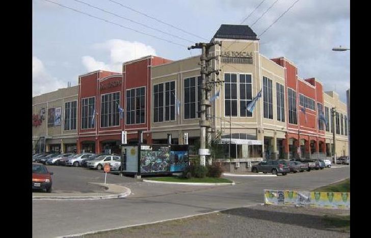 El estacionamiento fue reacondicionado especialmente para el autocine.