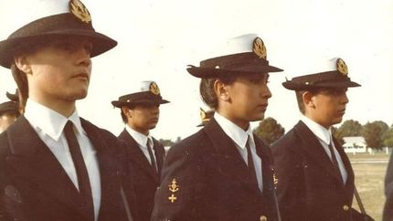 Para Virginia (izquierda), todas las aspirantes que participaron y colaboraron en la Guerra de Malvinas son parte de la historia del país. Para Virginia (izquierda), todas las aspirantes que participaron y colaboraron en la Guerra de Malvinas son parte de la historia del país.