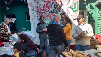 El Centro Barrial Tinku alberga a hombres de la calle.