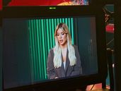 Wanda Nara en el rodaje de Triángulo Amoroso. Wanda Nara en el rodaje de Triángulo Amoroso.