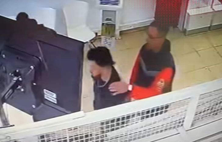 El momento de la detención.