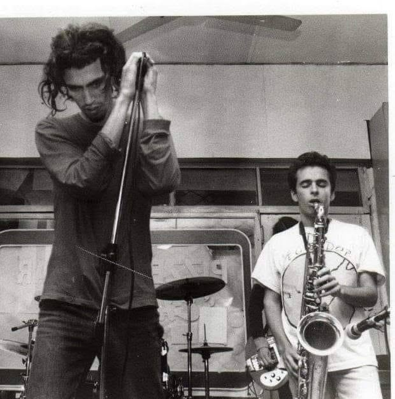 La banda en los '90 y ahora vuelve a Cultura del Sur. 