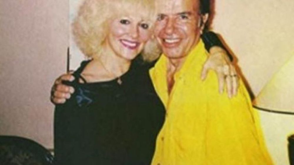 Luisa Albinoni y Carlos Menem.
