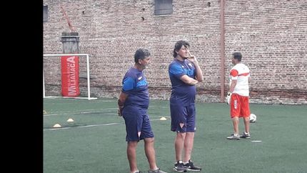 El técnico no le dio descanso y este martes trabajaron en el Gallardón. El técnico no le dio descanso y este martes trabajaron en el Gallardón.
