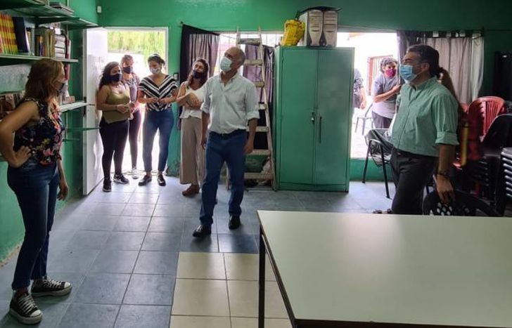 Autoridades de Nación estuvieron recorriendo las instalaciones.