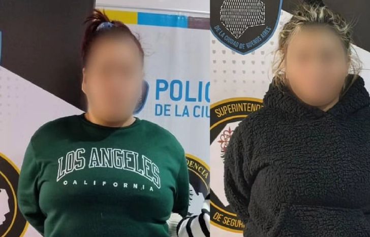 Las dos viudas negras terminaron detenidas.