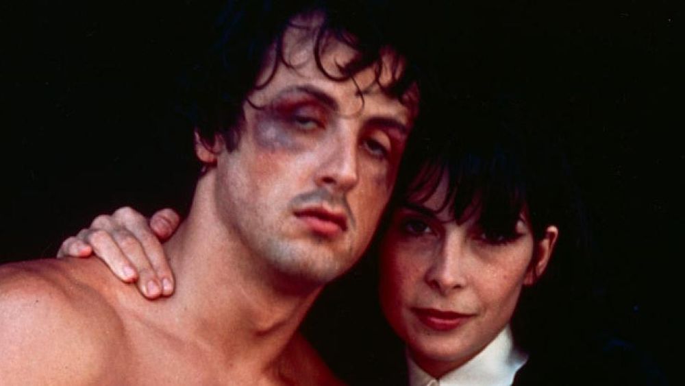 Rocky y su novia.