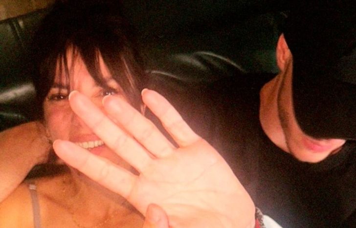 Gimena Accardi, cerca de un rapero.&nbsp;