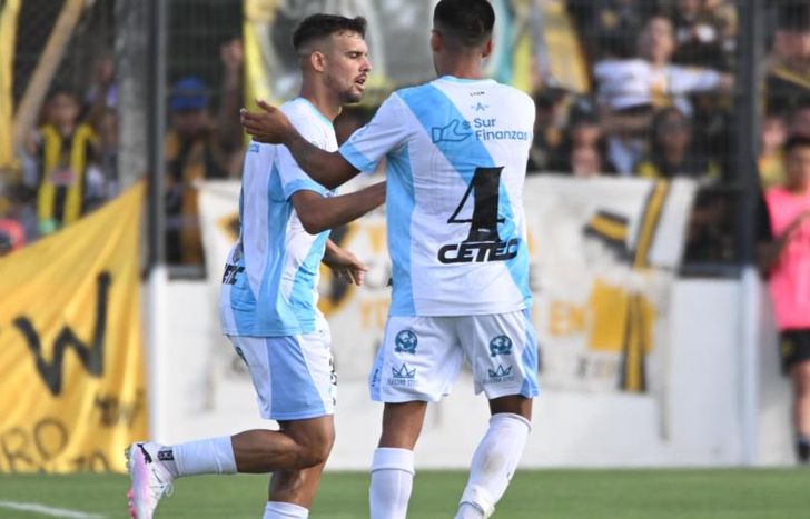 El defensor le dio el triunfo al Celeste.