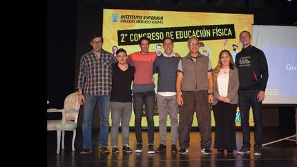 lomas tuvo su segundo congreso de educacion fisica