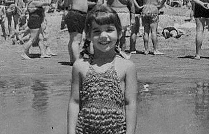 Susana Giménez, de niña.