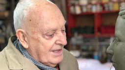Un año sin César Fioravanti, vecino de Temperley e ilustre artista plástico nacional.