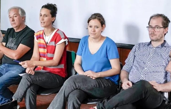 La charla fue en la sede de la calle Lamadrid 24, en Lomas Este.