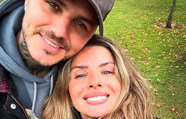 Mauro Icardi y la China Suárez, en Uruguay.