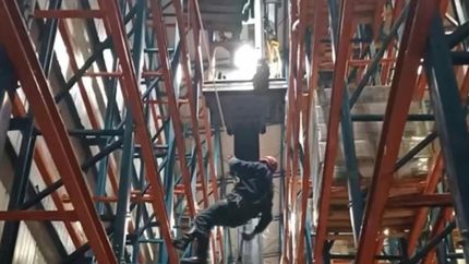 El momento del rescate. El momento del rescate.