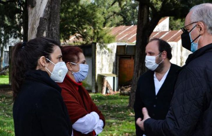 Autoridades provinciales y locales recorrieron las instalaciones.