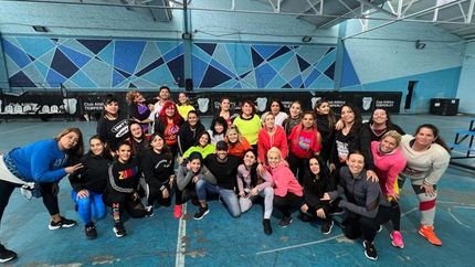 La master class se desarrolló dentro del Club Temperley.