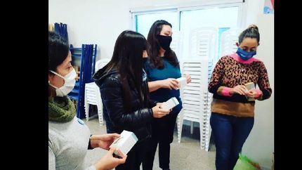 Entregaron donaciones al Hogar Fátima Catán