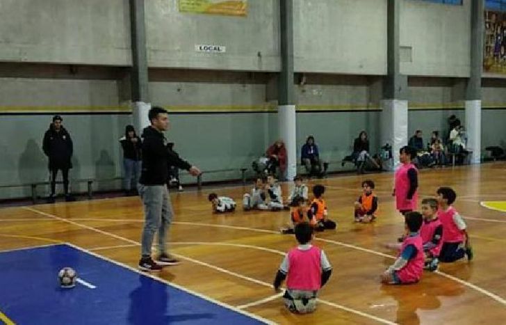 El Club Villegas de Escalada, una de las instituciones golpeadas por el tarifazo.