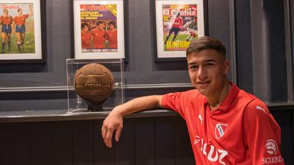 Taborda firmó contrato con Independiente hasta 2027.