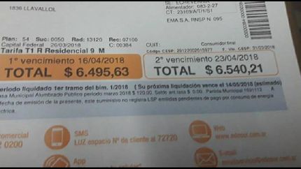 vecinos en alerta por los altos precios de las tarifas