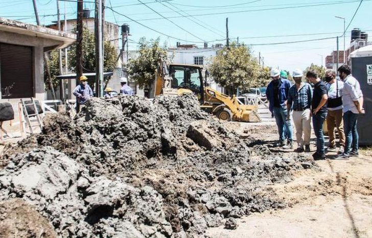 La red se conectará con el colector de la calle Homero.
