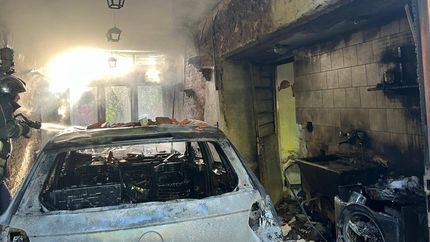 Los Bomberos de Lomas controlaron las llamas sin mayores inconvenientes.