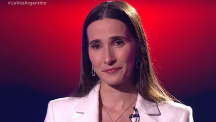 Vanesa Mardesena brilló en La Voz.
