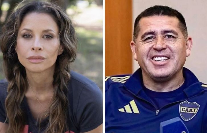 Julieta Ortega y Juan Román Riquelme, en medio de rumores.&nbsp;